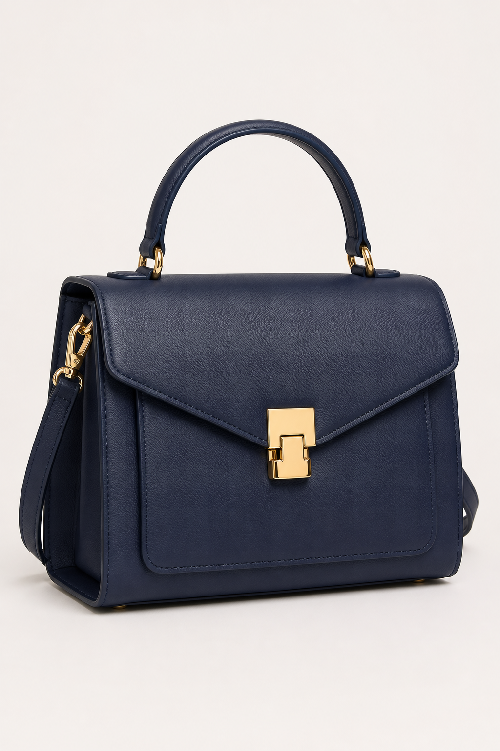 Navy work satchel